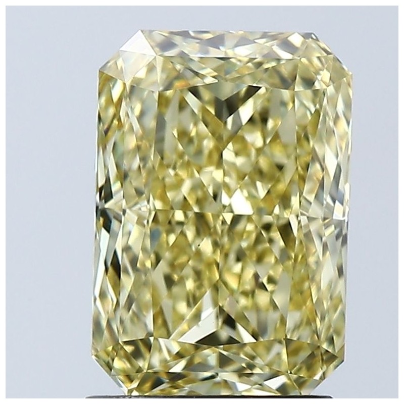 Diament laboratoryjny o barwie fantazyjnej radiant, Yellow Fancy_Intense, 2.06ct, VVS2, Fancy Intense Yellow, IGI LG679512185