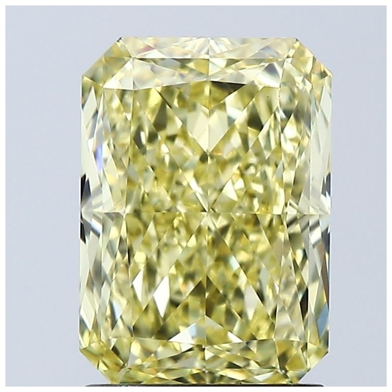 Diament laboratoryjny o barwie fantazyjnej radiant, Yellow Fancy_Vivid, 2.09ct, VVS2, Fancy Vivid Yellow, IGI LG678509008