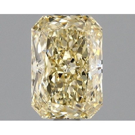 Diament laboratoryjny o barwie fantazyjnej radiant, Yellow Fancy_Intense, 1.45ct, VVS2, Fancy Intense Yellow, IGI LG647478038