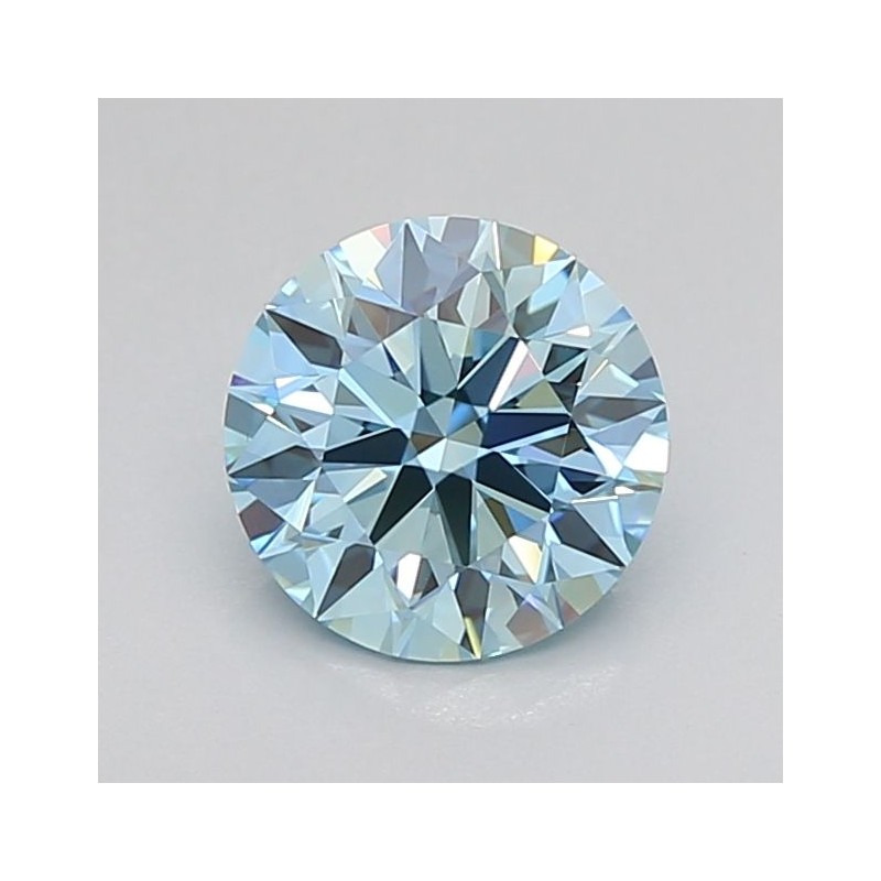 Diament laboratoryjny o barwie fantazyjnej szlif okrągły, Blue Fancy_Vivid, 1.22ct, VVS1, Fancy Vivid Blue, IGI LG633488804