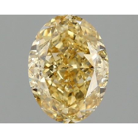 Diament laboratoryjny o barwie fantazyjnej szlif owalny, 2.09ct, VVS2, Fancy Intense Yellow, IGI LG671409470