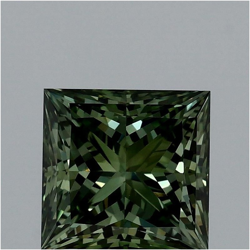 Diament laboratoryjny o barwie fantazyjnej szlif princess, Green Fancy_Vivid, 2.22ct, VVS2, Fancy Vivid Green, IGI LG712551580 Diament laboratoryjny o barwie fantazyjnej szlif princess, Green Fancy_Vivid, 2.22ct, VVS2, Fancy Vivid Green, IGI LG712551580