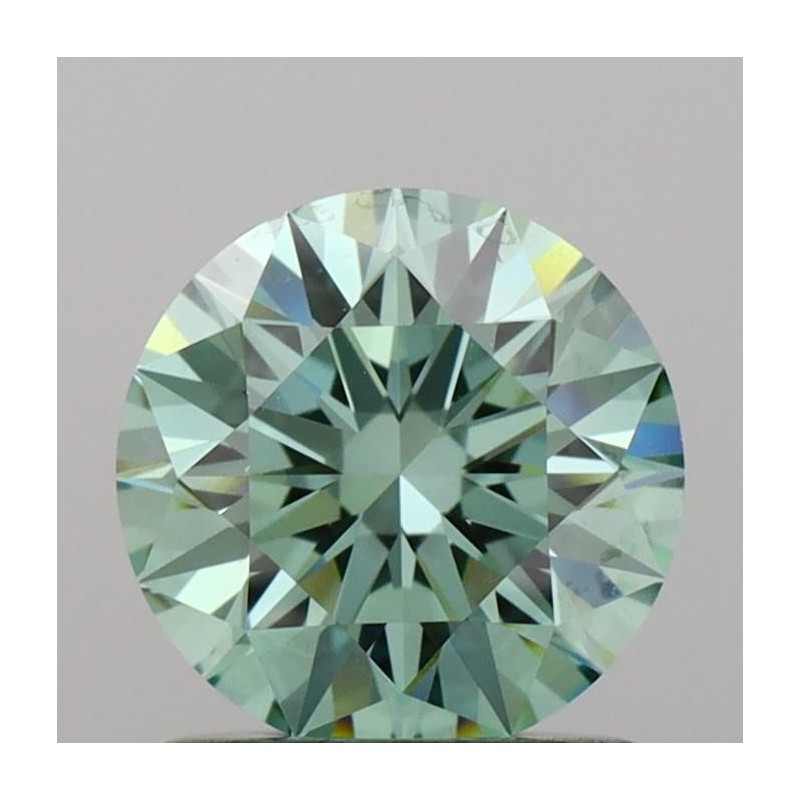 Diament laboratoryjny o barwie fantazyjnej szlif okrągły, Green Fancy_Vivid, 1.07ct, VVS2, Fancy Vivid Green, IGI LG719571374