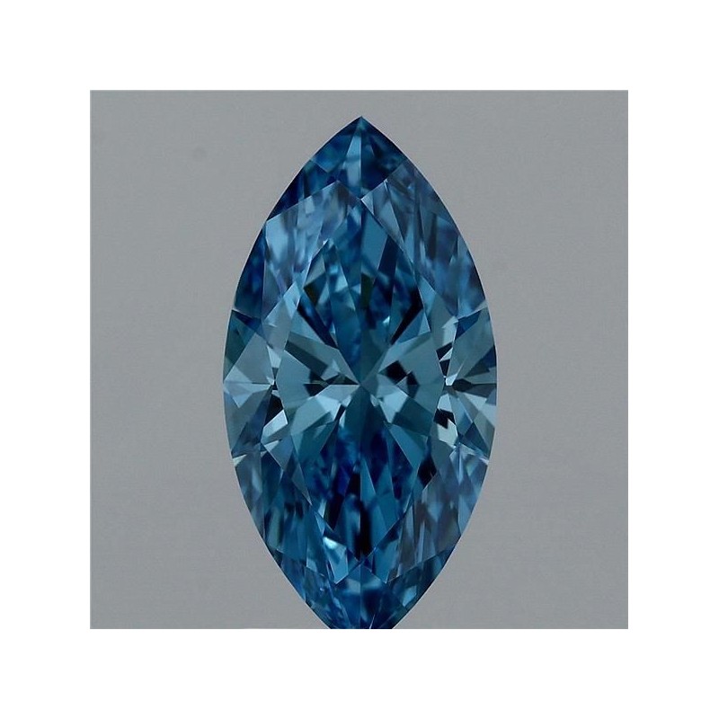 Diament laboratoryjny o barwie fantazyjnej markiza, Blue Fancy_Vivid, 2.15ct, VVS2, Fancy Vivid Blue, IGI LG719514350