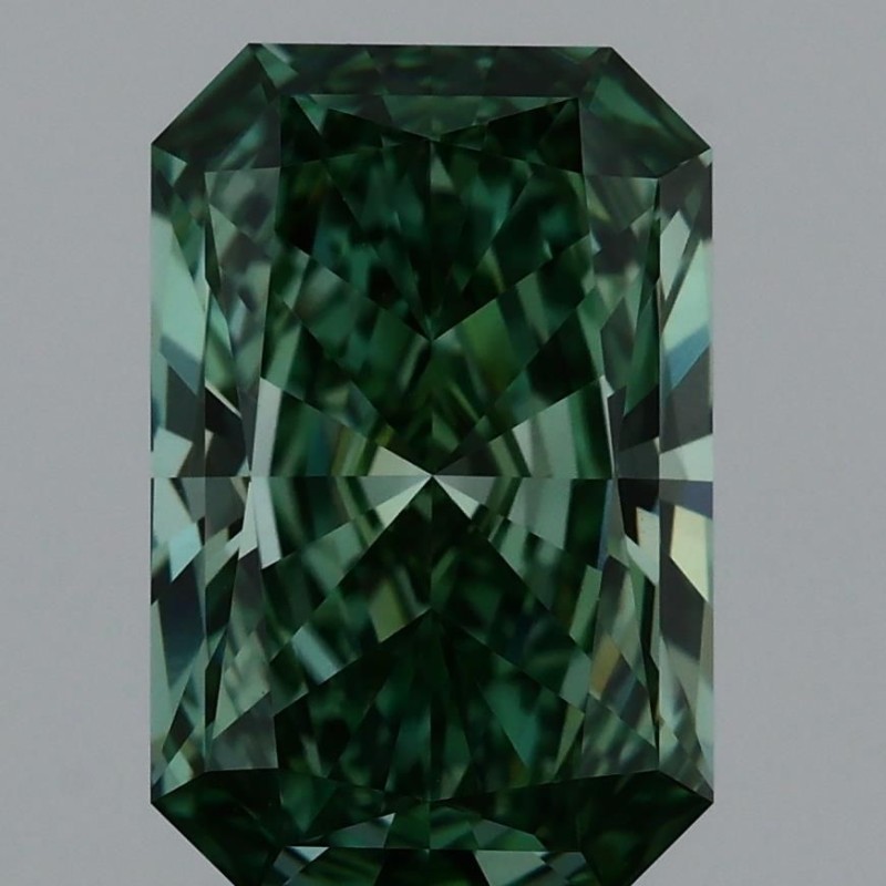 Diament laboratoryjny o barwie fantazyjnej radiant, Green Fancy_Vivid, 2.05ct, VVS2, Fancy Vivid Green, IGI LG720594268