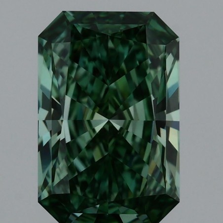 Diament laboratoryjny o barwie fantazyjnej radiant, Green Fancy_Vivid, 2.05ct, VVS2, Fancy Vivid Green, IGI LG720594268