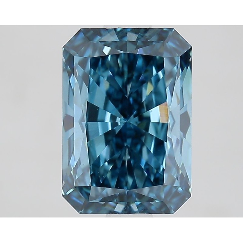 Diament laboratoryjny o barwie fantazyjnej radiant, Blue Fancy_Vivid, 2.01ct, VVS2, Fancy Vivid Blue, IGI LG667457107