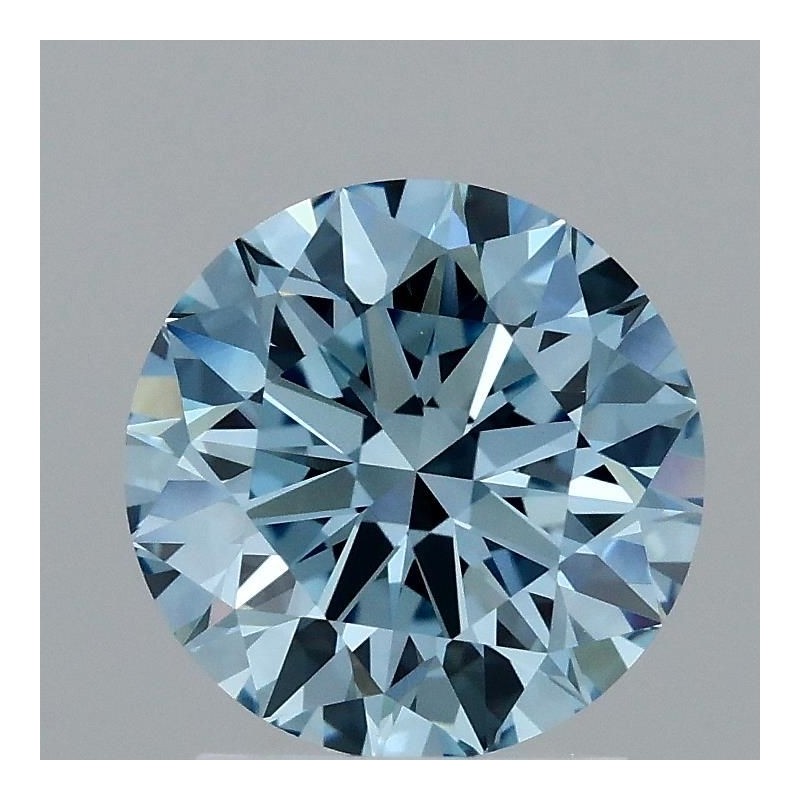 Diament laboratoryjny o barwie fantazyjnej szlif okrągły, Blue Fancy_Vivid, 1.9ct, VVS2, Fancy Vivid Blue, IGI LG707526302