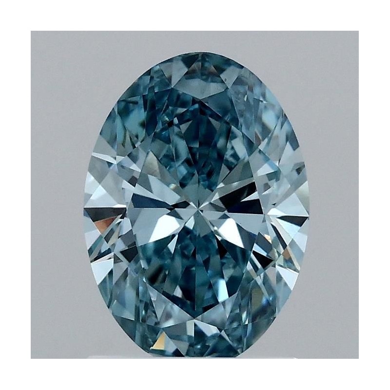 Diament laboratoryjny o barwie fantazyjnej szlif owalny, Blue Fancy_Vivid, 1.4ct, VVS2, Fancy Vivid Blue, IGI LG693549103