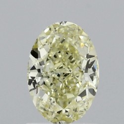 Diament laboratoryjny o barwie fantazyjnej szlif owalny, 1.5ct, VVS2, Fancy Intense Yellow, IGI LG698572567