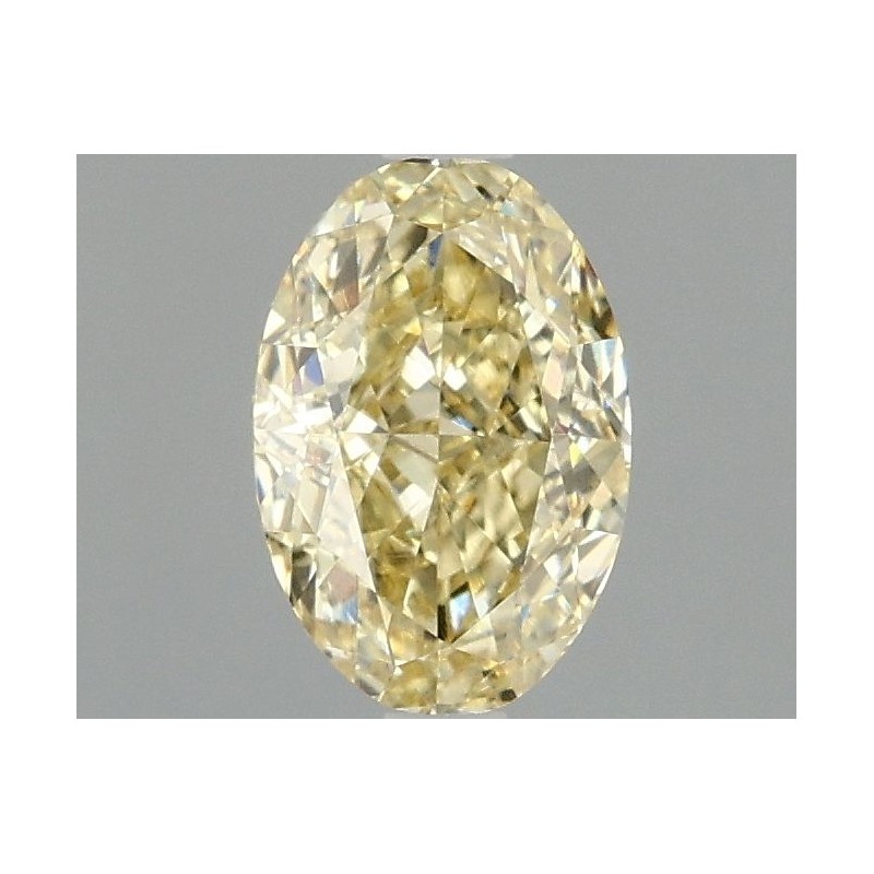 Diament laboratoryjny o barwie fantazyjnej szlif owalny, 1.09ct, VVS2, Fancy Intense Yellow, IGI LG671440449