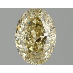 Diament laboratoryjny o barwie fantazyjnej szlif owalny, 1.01ct, VVS2, Fancy Intense Yellow, IGI LG671440474
