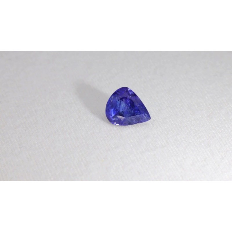 Tanzanit szlif gruszkowy, 2.53 ct, BLUE, IGI 717583068 Tanzanit szlif gruszkowy, 2.53 ct, BLUE, IGI 717583068