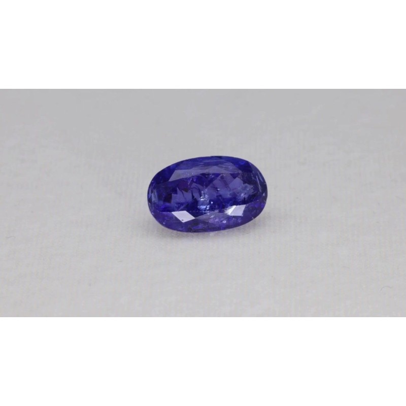 Tanzanit szlif owalny, 7.89 ct, BLUE, IGI 717583043 Tanzanit szlif owalny, 7.89 ct, BLUE, IGI 717583043