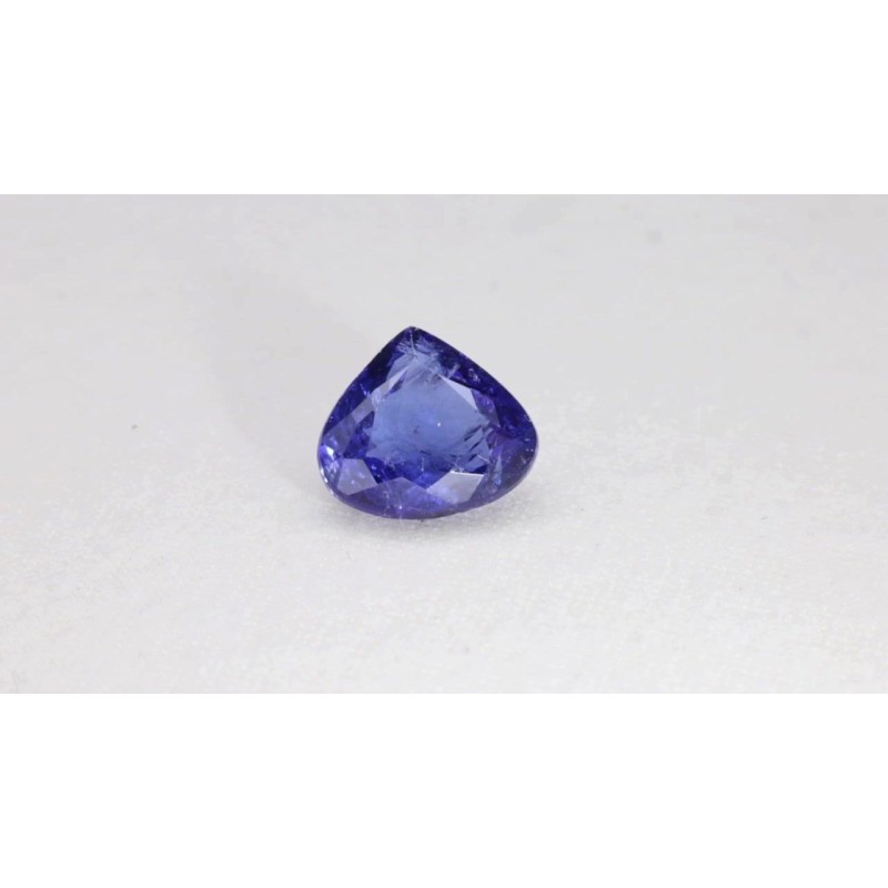 Tanzanit szlif gruszkowy, 5.47 ct, BLUE, IGI 717583053