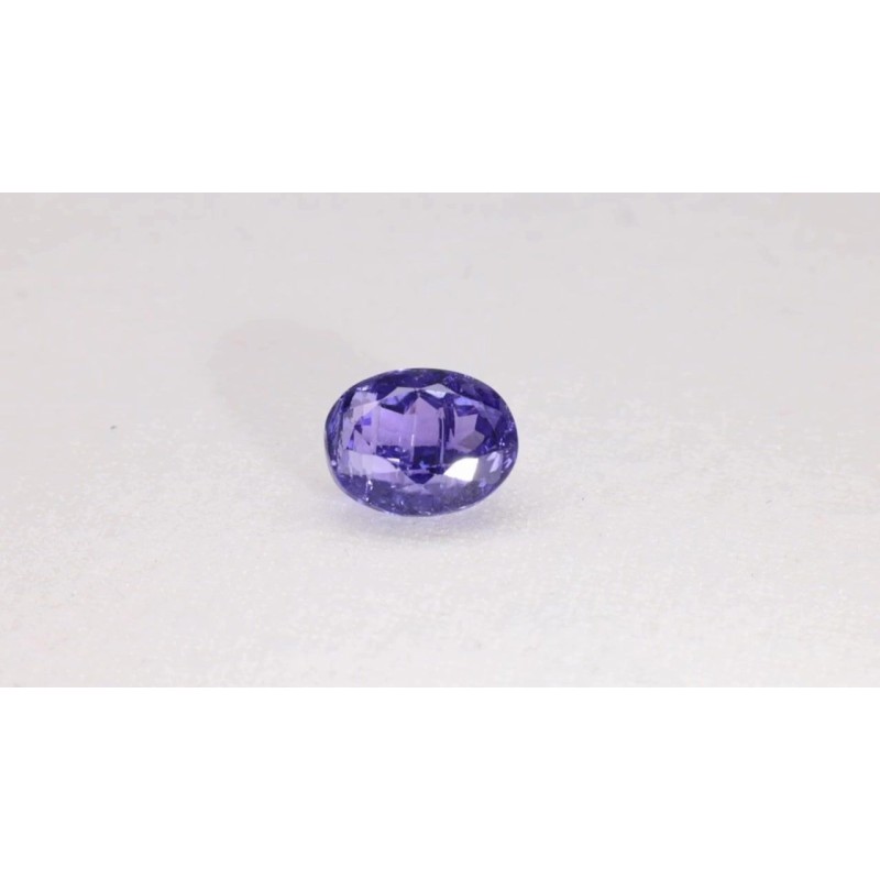 Tanzanit szlif owalny, 4.09 ct, VIOLET, IGI 717583091