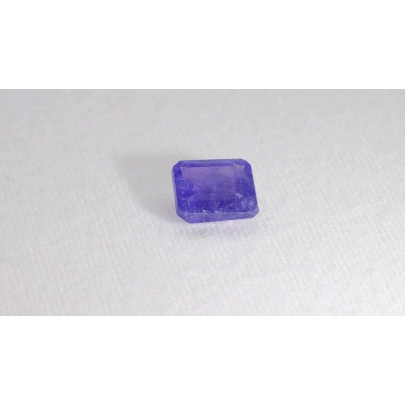 Tanzanit szlif schodkowy, 3.56 ct, BLUE, IGI 717583067 Tanzanit szlif schodkowy, 3.56 ct, BLUE, IGI 717583067