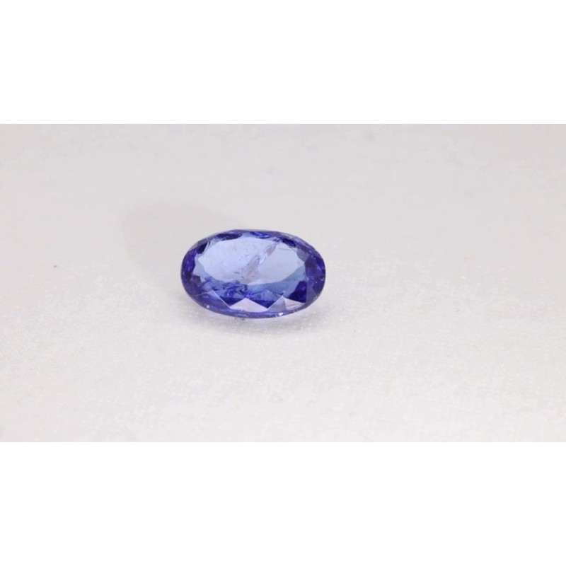 Tanzanit szlif owalny, 4.68 ct, BLUE, IGI 717583050
