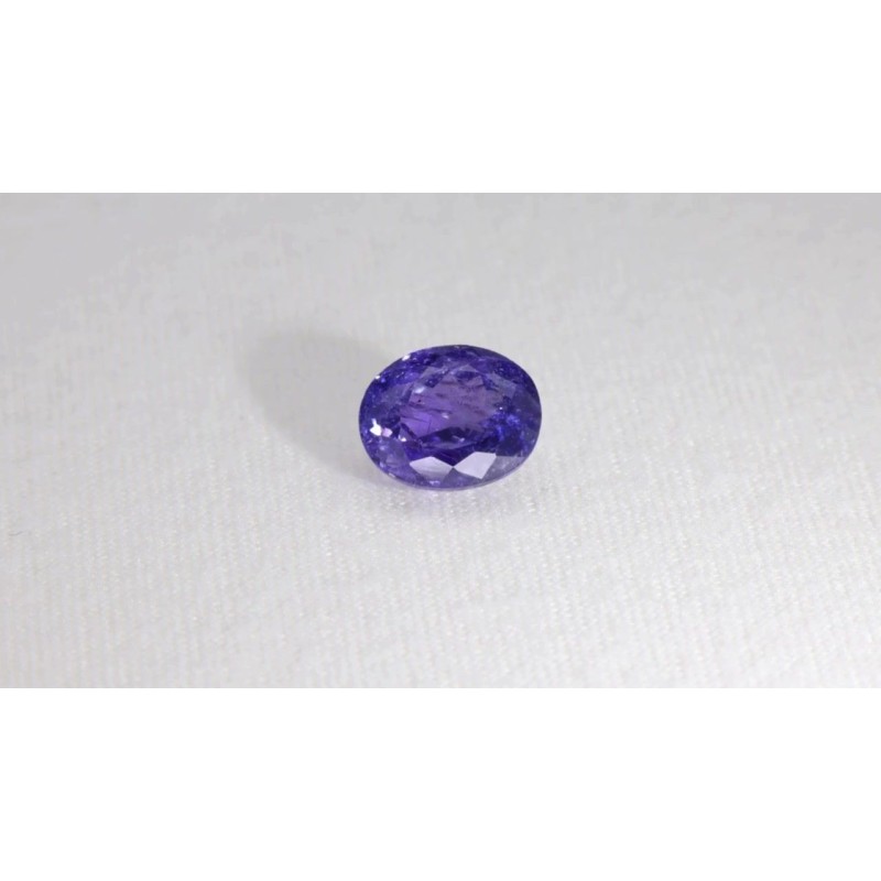 Tanzanit szlif owalny, 4.12 ct, VIOLET, IGI 717583110