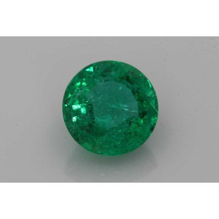 Szmaragd szlif okrągły, 3.54 ct, GREEN, GIA 6372109589