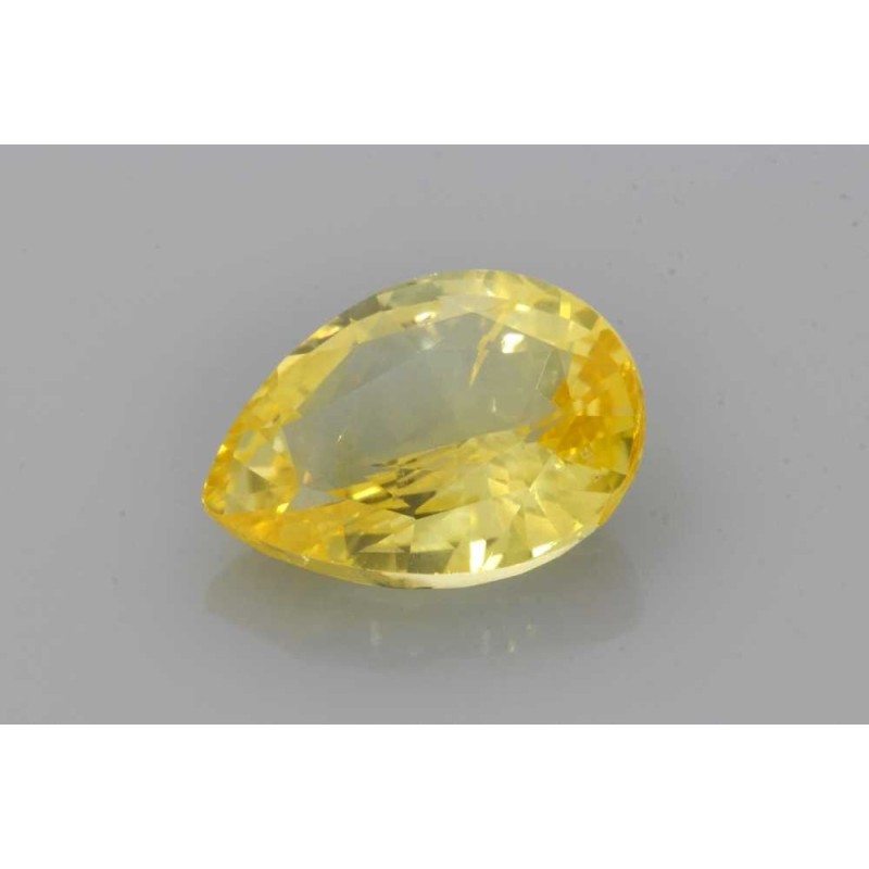 Szafir szlif gruszkowy, 4.99 ct, YELLOW, GIA 1375111016 Szafir szlif gruszkowy, 4.99 ct, YELLOW, GIA 1375111016
