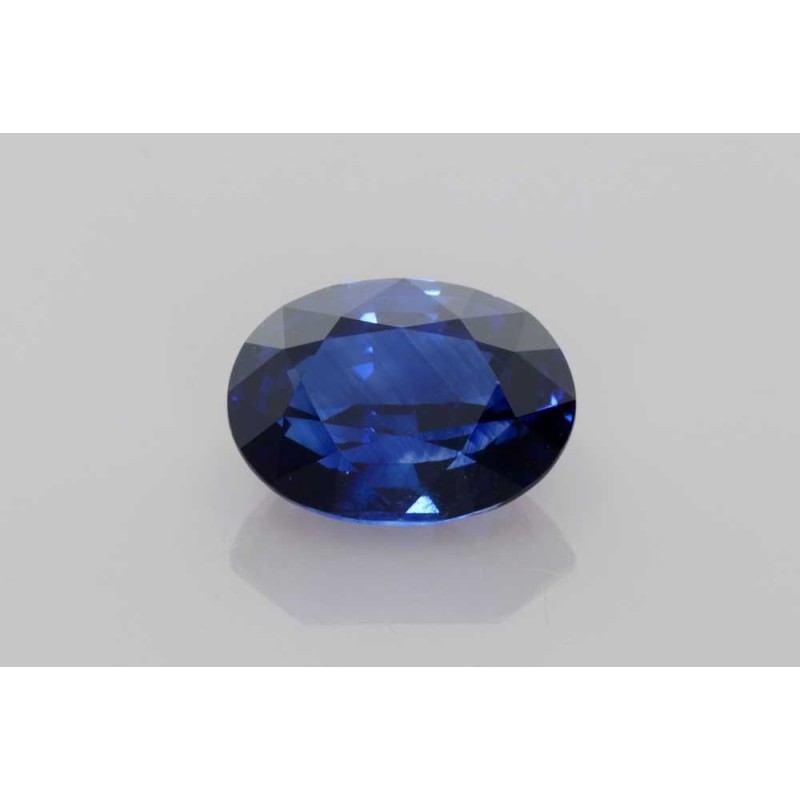 Szafir szlif owalny, 5.07 ct, BLUE, GIA 6224358755