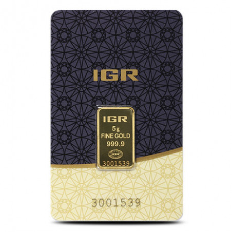 Sztabka Złota 5 gramów IGR LBMA