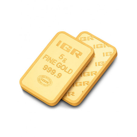 Sztabka Złota 5 gramów IGR LBMA