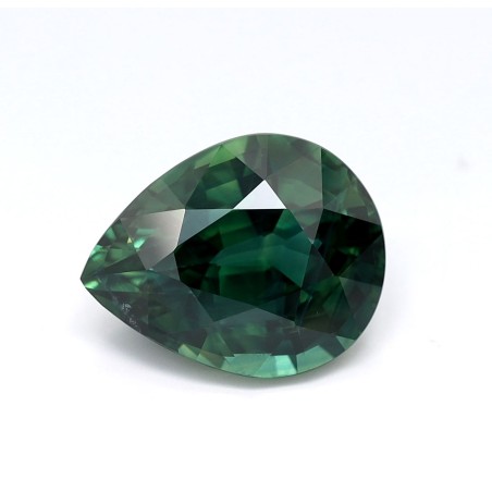 Szafir szlif gruszkowy, 5.15 ct, TEAL, GIA 2507443210