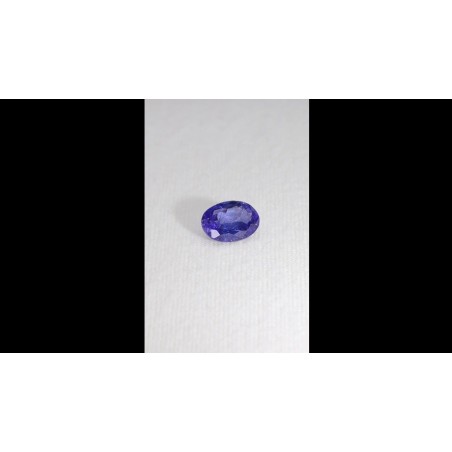 Tanzanit szlif owalny, 2.02 ct, BLUE, IGI 717583082
