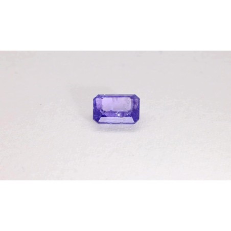 Tanzanit szlif szmaragdowy, 4.16 ct, VIOLET, IGI 717583092