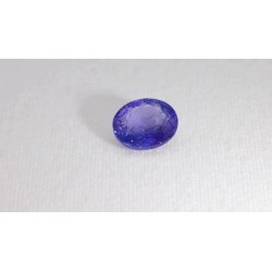 Tanzanit szlif owalny, 4.29 ct, BLUE, IGI 717583083