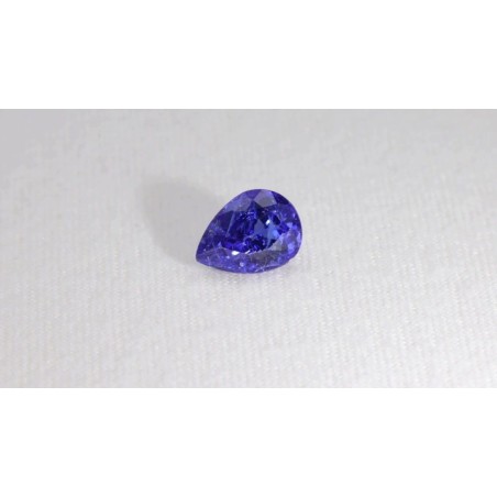 Tanzanit szlif gruszkowy, 2.55 ct, BLUE, IGI 717583085