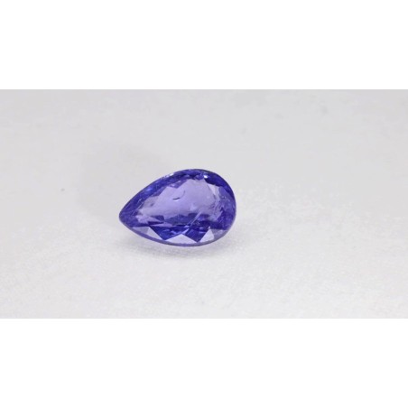 Tanzanit szlif gruszkowy, 5.26 ct, VIOLET, IGI 717583047
