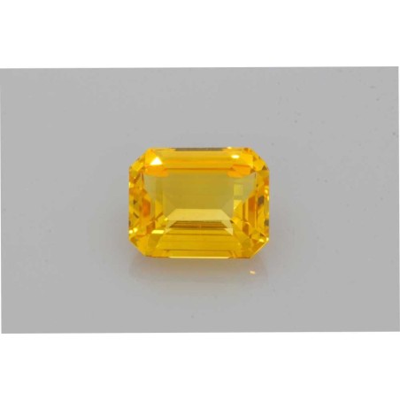 Szafir szlif szmaragdowy, 3.02 ct, YELLOW, GIA 6223287457