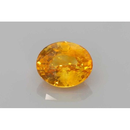 Szafir szlif owalny, 3.07 ct, YELLOW, GIA 1468387458