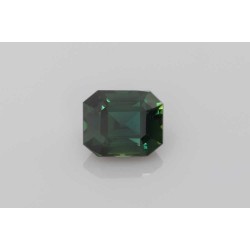 Szafir szlif szmaragdowy, 5.28 ct, TEAL, GIA 2223514414