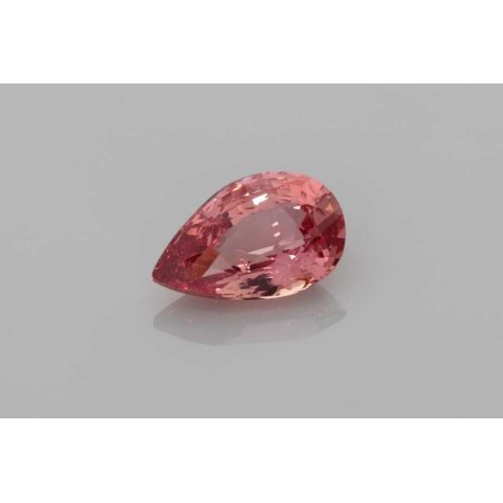 Szafir szlif gruszkowy, 1.05 ct, ORANGE, GIA 6502817944