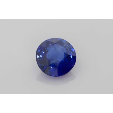 Szafir szlif okrągły, 5.01 ct, BLUE, GIA 6372812074