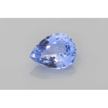 Szafir szlif gruszkowy, 2.07 ct, BLUE, GIA 7521145552