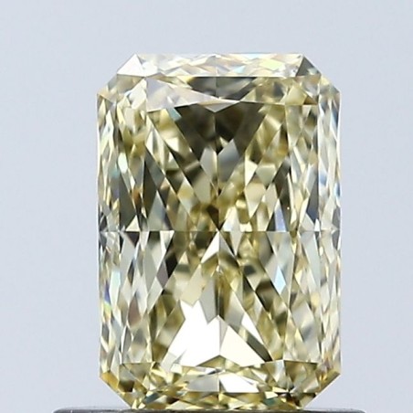 Diament laboratoryjny o barwie fantazyjnej radiant, Yellow Fancy, 1.03ct, VVS2, Fancy Yellow, IGI LG679511815