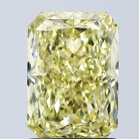 Diament laboratoryjny o barwie fantazyjnej radiant, Yellow Fancy_Vivid, 2.09ct, VVS2, Fancy Vivid Yellow, IGI LG678509008