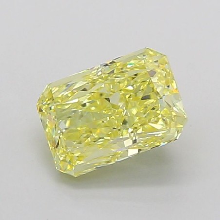 Diament laboratoryjny o barwie fantazyjnej radiant, Yellow Fancy_Intense, 1.42ct, VVS2, Fancy Intense Yellow, IGI LG734511710