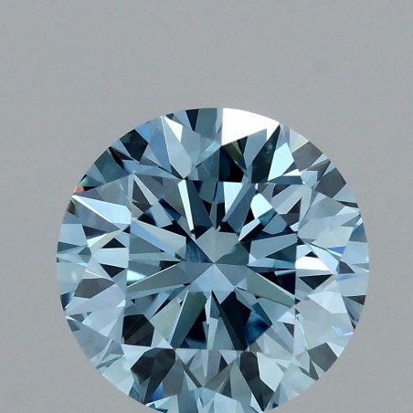 Diament laboratoryjny o barwie fantazyjnej szlif okrągły, Blue Fancy_Vivid, 2.43ct, VVS2, Fancy Vivid Blue, IGI LG709537448