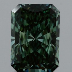 Diament laboratoryjny o barwie fantazyjnej radiant, Green Fancy_Vivid, 2.08ct, VVS2, Fancy Vivid Green, IGI LG717528262