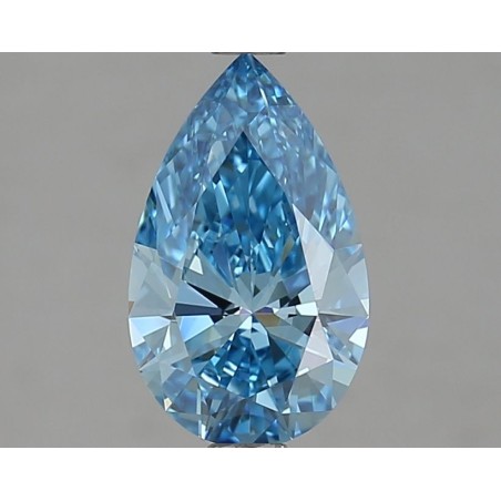 Diament laboratoryjny o barwie fantazyjnej szlif gruszkowy, Blue Fancy_Vivid, 1.51ct, VVS2, Fancy Vivid Blue, IGI LG649494985