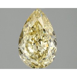 Diament laboratoryjny o barwie fantazyjnej szlif gruszkowy, 1.59ct, VVS2, Fancy Intense Yellow, IGI LG671440473
