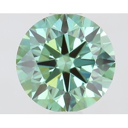 Diament laboratoryjny o barwie fantazyjnej szlif okrągły, Green Fancy_Vivid, 1.03ct, VVS2, Fancy Vivid Green, IGI LG733573298