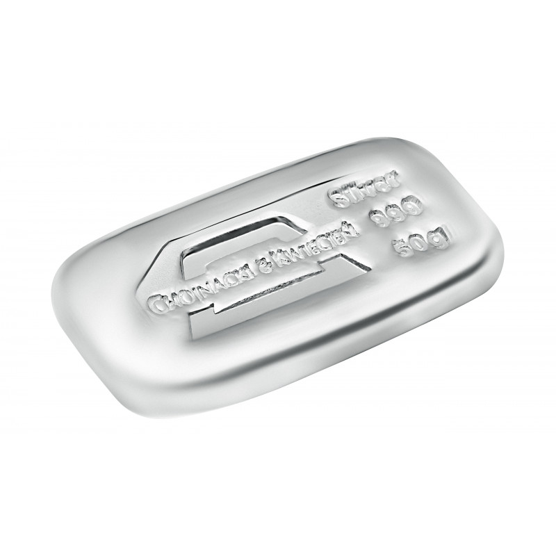 Sztabka srebra 50 g Chojnacki & Kwiecień