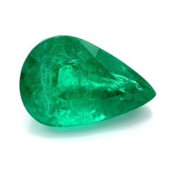 Szmaragd szlif gruszkowy, 3.79 ct, GREEN, GIA 6525922665